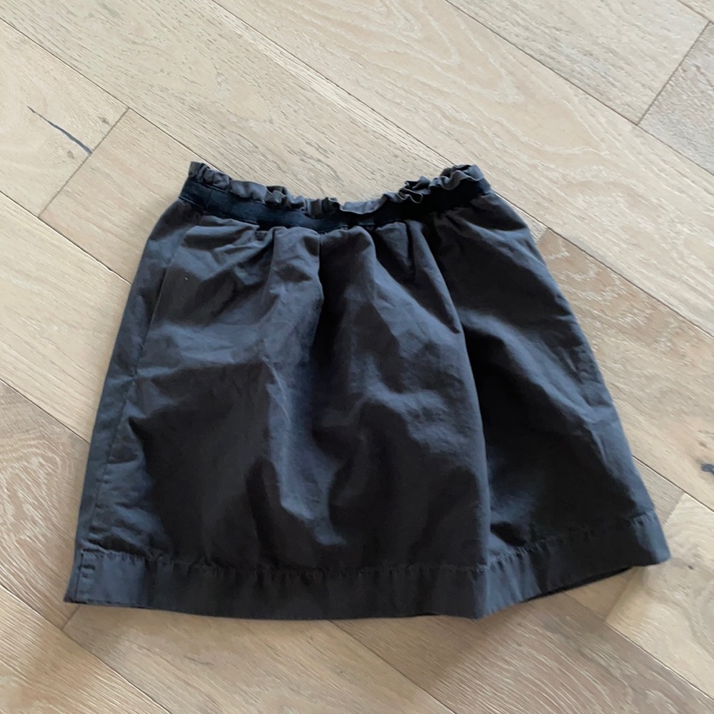 Black j crew skirt